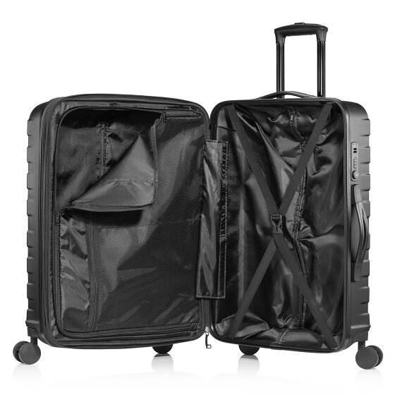 Pack Easy Clipper by Pack Easy Kosmo 4 kółka Walizka 67 cm z plisą rozprężną