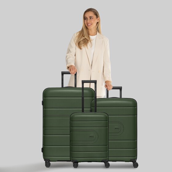 Redolz Essentials 11 4 kółka Zestaw walizek 3-części z plisą rozprężną