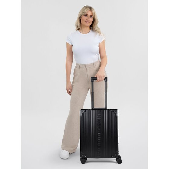 Aleon Aluminiowa walizka kabinowa z 4 kółkami, 55 cm