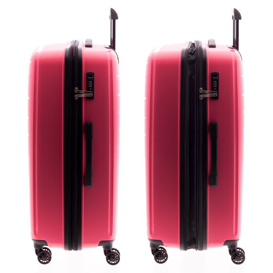 Gladiator 1700 4 kółka Walizka 74 cm z plisą rozprężną