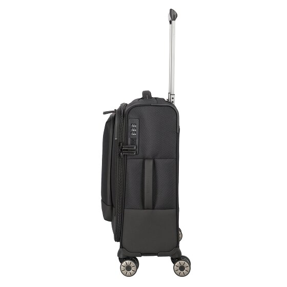 Travelite Crosslite 5.0 4 kółka Walizka kabinowy S 55 cm Komora na laptopa