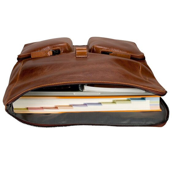 Leonhard Heyden Porto Torba na ramię Skórzany 32 cm