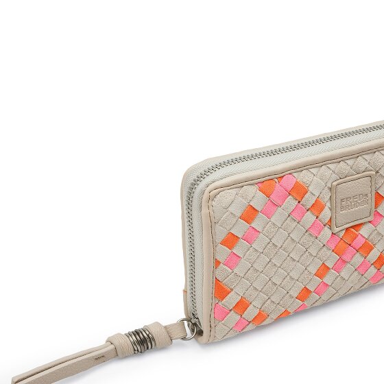 FredsBruder Happy Weave Portfel Skórzany 19 cm