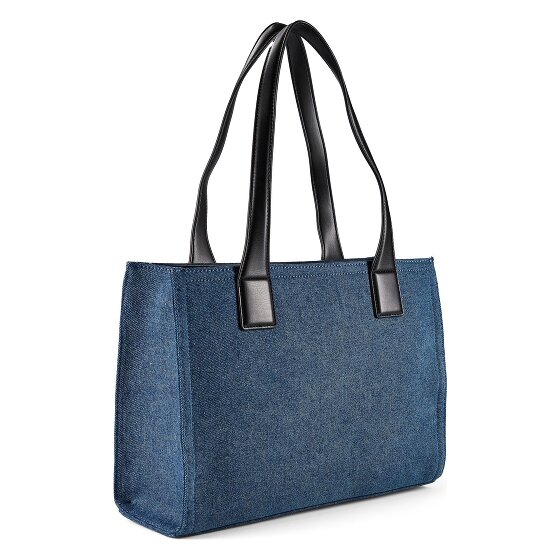 Love Moschino Denim Signature Love Shopper Bag 35 cm