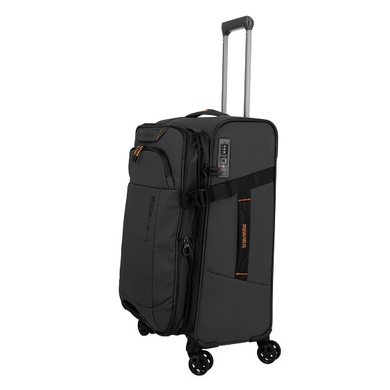 Travelite Briize 4 kółka Zestaw walizek 3-części z plisą rozprężną