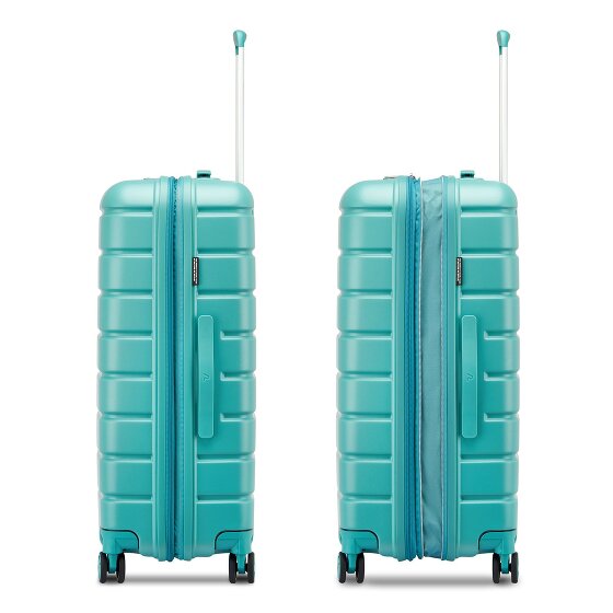 Roncato Relife 4 kółka Zestaw walizek 3-części z plisą rozprężną