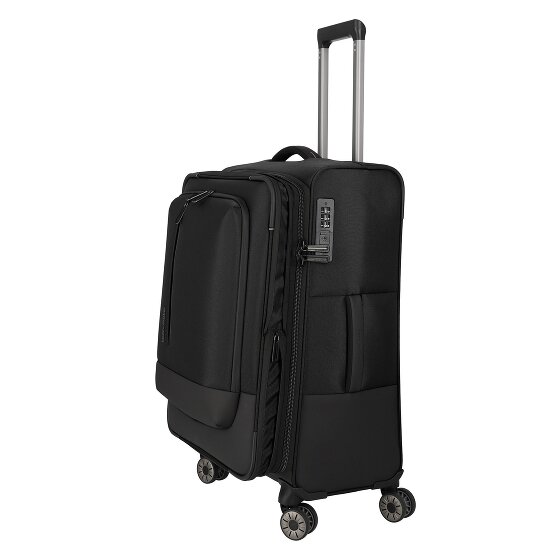 Travelite Crosslite 5.0 4 kółka Walizka M 66 cm z plisą rozprężną