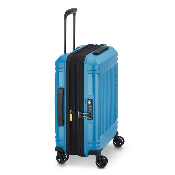 Delsey Paris Lutece Se 4 kółka Walizka kabinowy 55 cm z plisą rozprężną