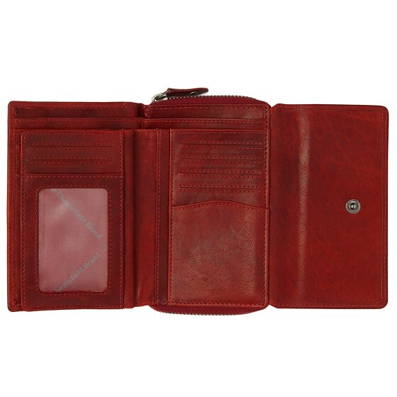 The Chesterfield Brand Rhodos Portfel Ochrona RFID Skórzany 14 cm