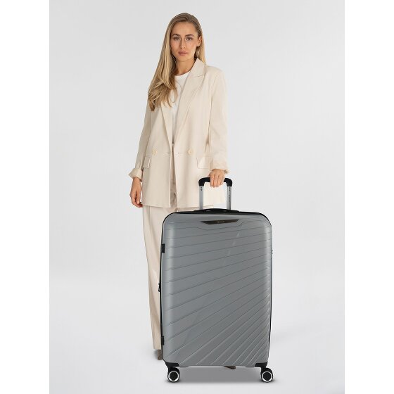 Benzi 5808 4 kółka Walizka 74 cm z plisą rozprężną