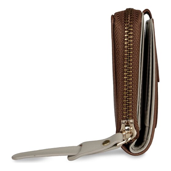 bugatti Viola Portfel Ochrona RFID Skórzany 12 cm