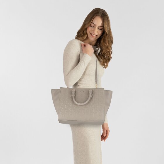 Lacoste Maheki Shopper Bag Skórzany 43 cm