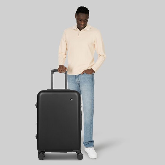 bugatti Valencia 2.0 4 kółka Walizka M 65 cm z plisą rozprężną