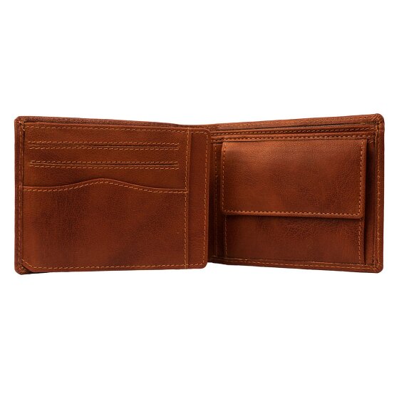 The Chesterfield Brand Harlem Portfel Ochrona RFID Skórzany 12.5 cm