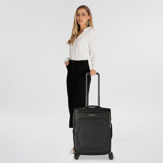 Samsonite Spark Sng Eco 4 kółka Walizka kabinowy 55 cm z plisą rozprężną