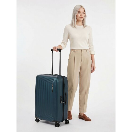 Samsonite Nuon 4 kółka Walizka 69 cm z funkcją poszerzenia