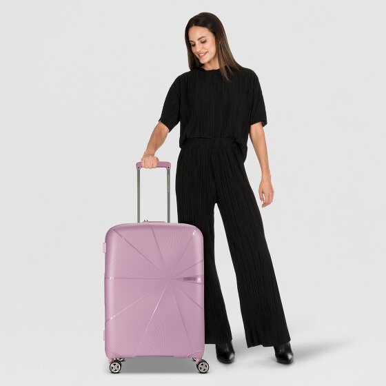 American Tourister Starvibe 4 kółka Walizka 67 cm z plisą rozprężną