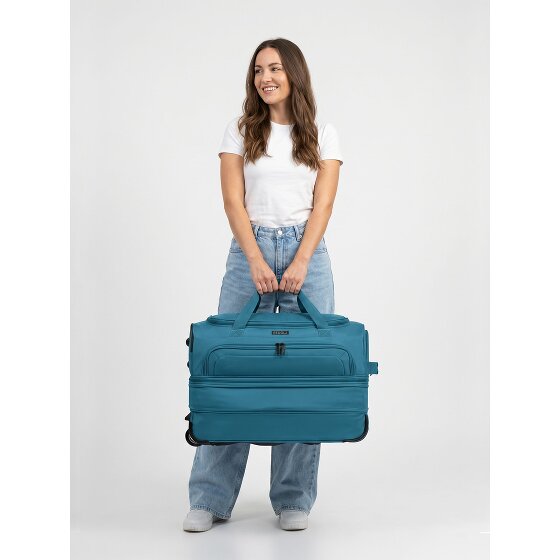 Redolz Torba podróżna na 2 kółkach Duffle Essentials 55 cm M z klapą rozporową