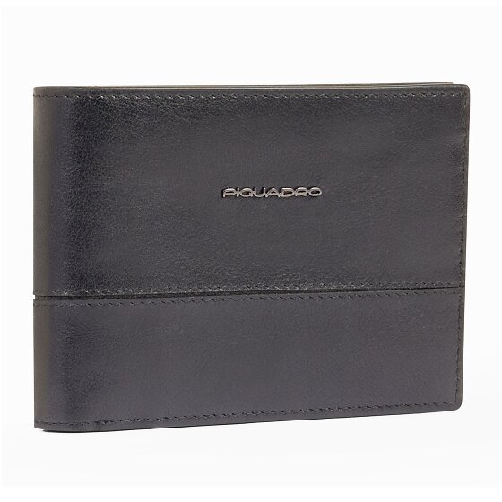 Piquadro Philip Portfel Ochrona RFID Skórzany 12.5 cm