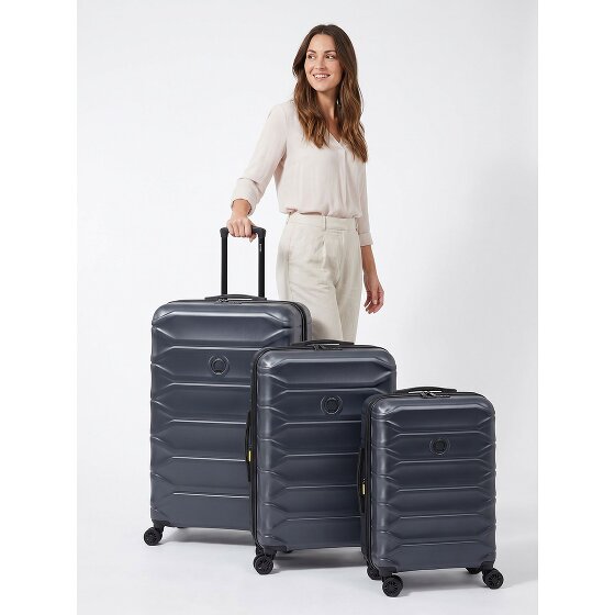 Delsey Paris Meteor 4 kółka Zestaw walizek 3-części z funkcją poszerzenia