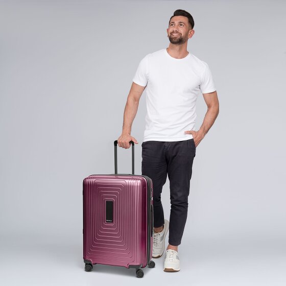 Redolz Essentials 14 4 kółka Walizka M 65 cm z plisą rozprężną