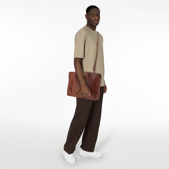 Plevier Power Shopper Bag Skórzany 41 cm Komora na laptopa