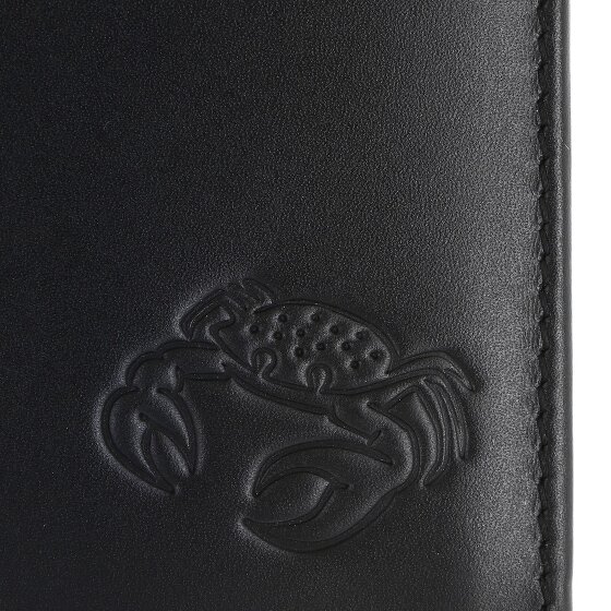 oxmox Leather Portfel Ochrona RFID Skóra 13 cm