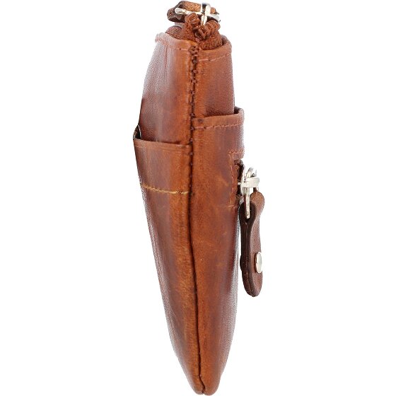 Mika Portfel z kluczem Skórzany 11 cm