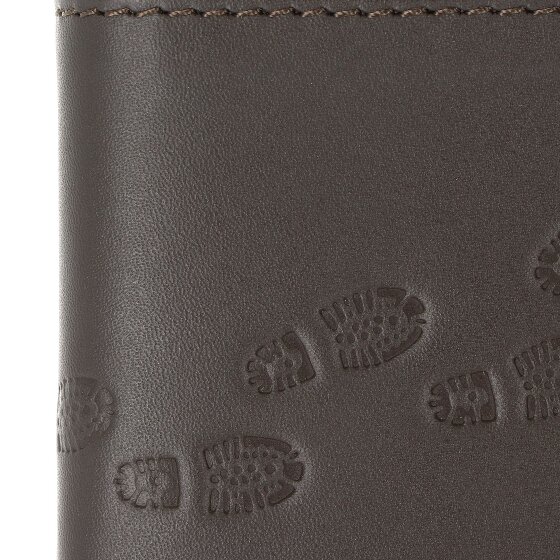 oxmox Leather Portfel Ochrona RFID Skóra 11 cm