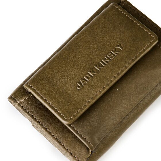 Jack Kinsky Aruba Portfel Ochrona RFID Skórzany 9.5 cm