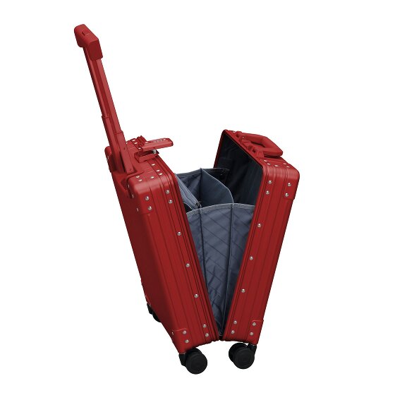 Aleon Aluminiowa walizka kabinowa na 4 kółkach, 50 cm, z przegrodą na laptopa