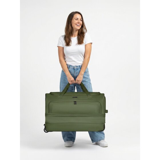 Redolz Torba podróżna na 2 kółkach Duffle Essentials 70 cm L z klapą rozporową