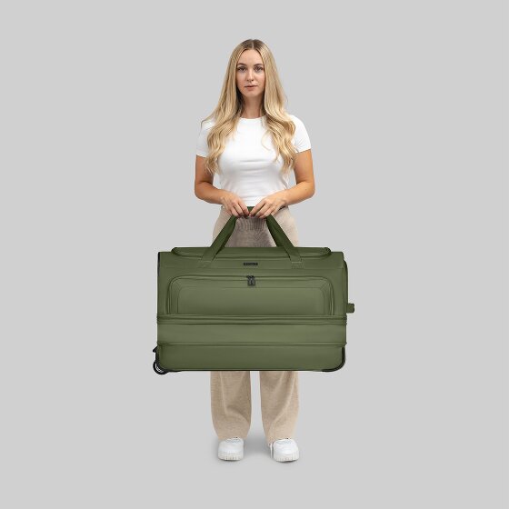 Redolz Torba podróżna na 2 kółkach Duffle Essentials 70 cm L z klapą rozporową