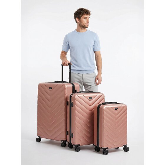 Redolz Essentials 07 3-SET 4 kółka Zestaw walizek 3-części