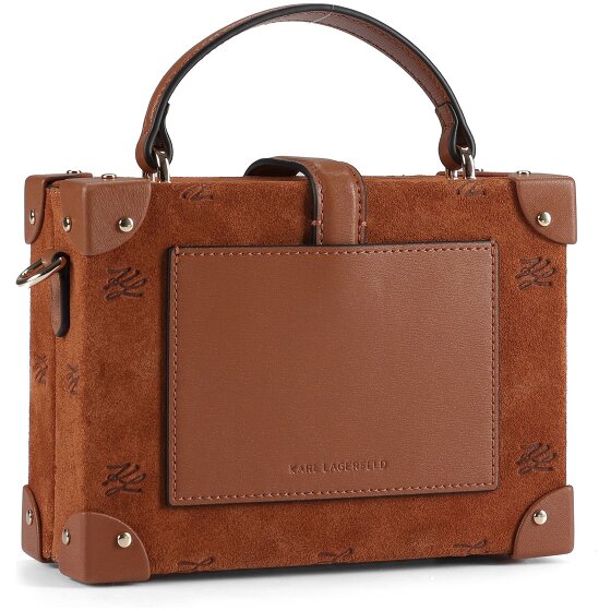 Karl Lagerfeld Autograph Mini Torba Handbag Skórzany 17.5 cm