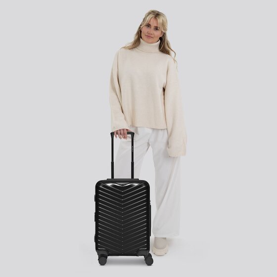 Redolz Essentials 18 4 kółka Walizka kabinowy 55 cm z plisą rozprężną
