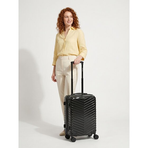 Redolz Essentials 18 4 kółka Walizka kabinowy 55 cm z plisą rozprężną