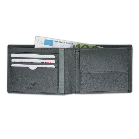 Roncato Alaska Portfel Ochrona RFID Skórzany 13 cm