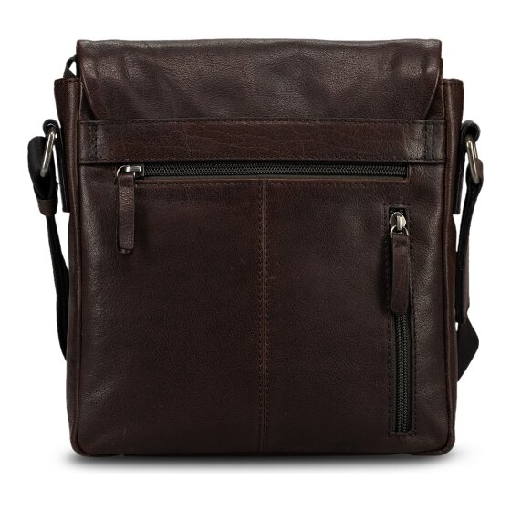 Jost Glasgow Torba na ramię S Ochrona RFID Skóra 23 cm