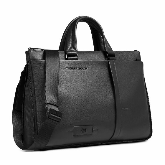 Piquadro Russel Teczka Ochrona RFID Skórzany 42 cm Komora na laptopa