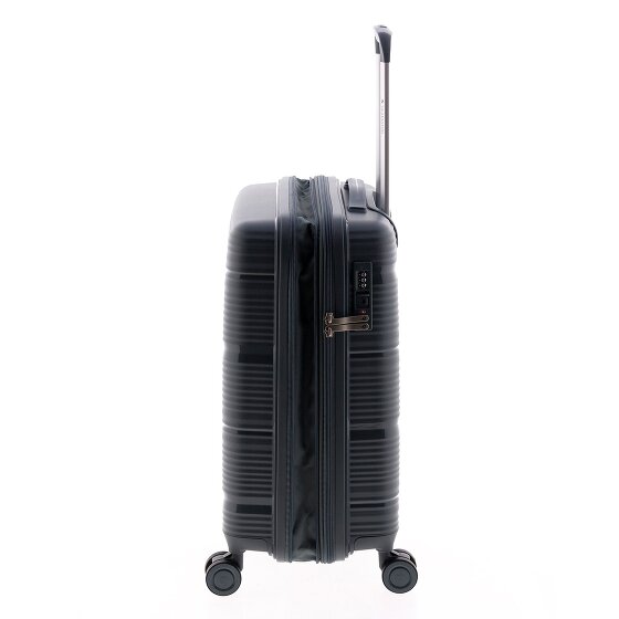 Gladiator 0800 4 kółka Walizka kabinowy 55 cm z plisą rozprężną