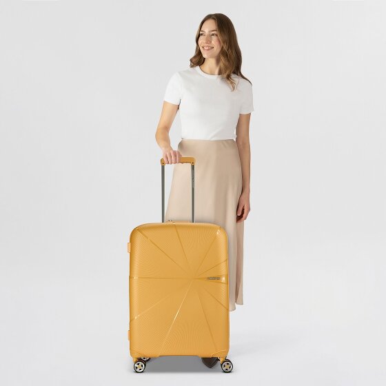American Tourister Starvibe 4 kółka Walizka 67 cm z plisą rozprężną