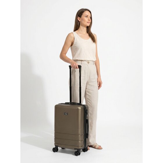 camel active Hanoi 4 kółka Walizka kabinowa S 55 cm z funkcją poszerzenia