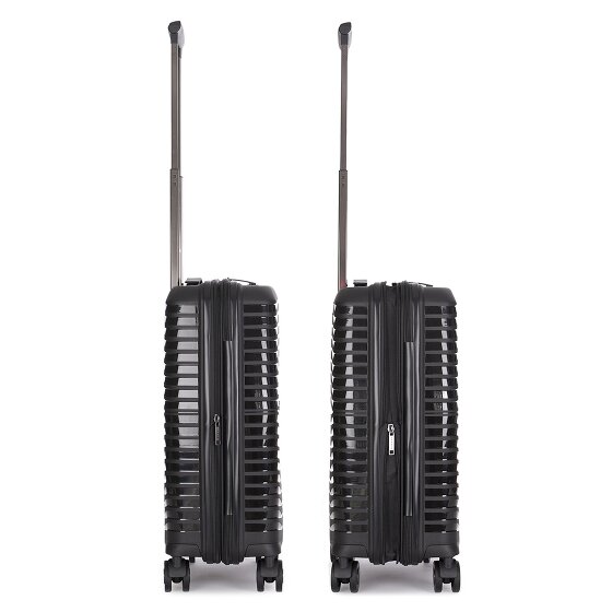 Stratic Bright+ 4 kółka Walizka kabinowy S 56 cm z plisą rozprężną