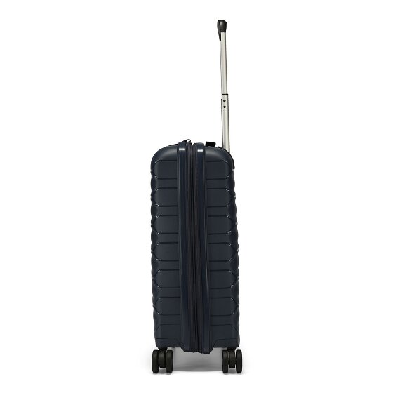 d&n Travel Line 4700 4 kółka Walizka kabinowy 55 cm z plisą rozprężną