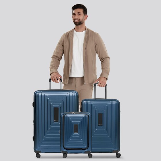 Redolz Essentials 14 4 kółka Zestaw walizek 3-części z plisą rozprężną