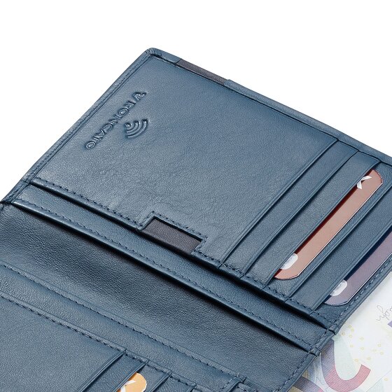 Roncato Monaco Portfel Ochrona RFID Skórzany 12.5 cm
