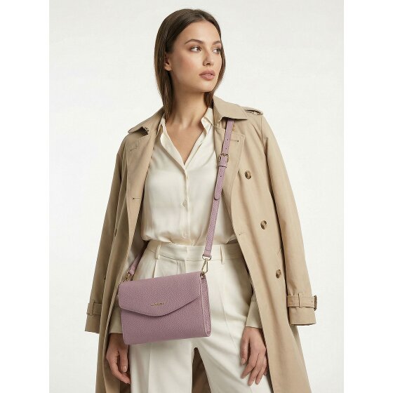 Lazarotti Bologna Skórzana kopertówka na ramię 23 cm