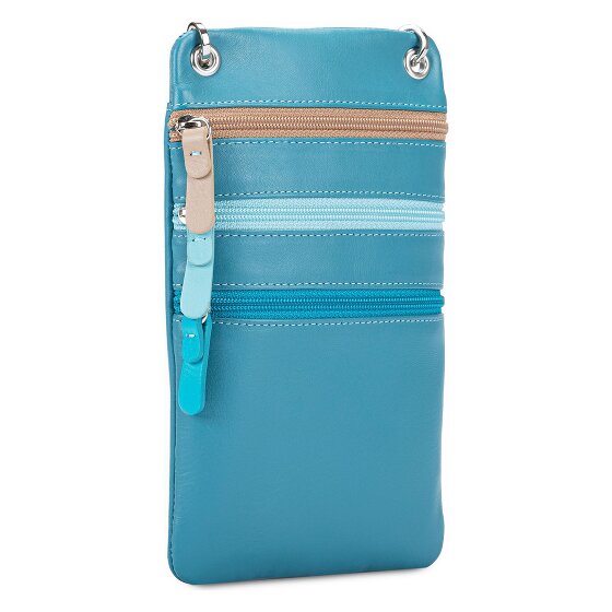 Mywalit Skórzana saszetka na szyję 11 cm