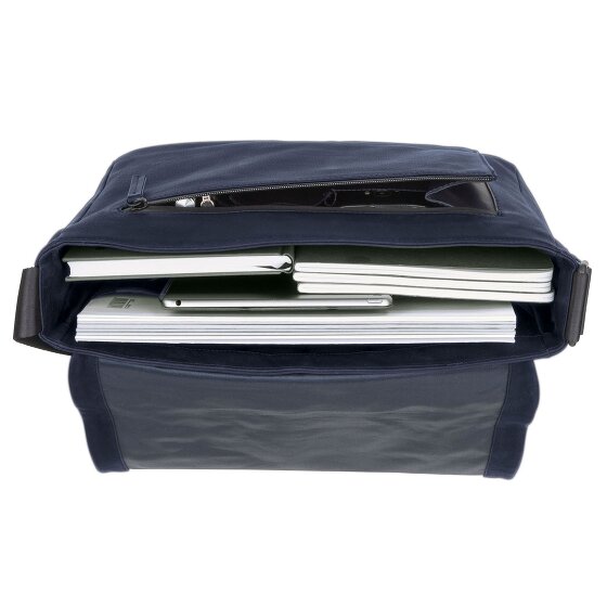 Leonhard Heyden Haga Messenger Leather 37 cm Laptop Compartment